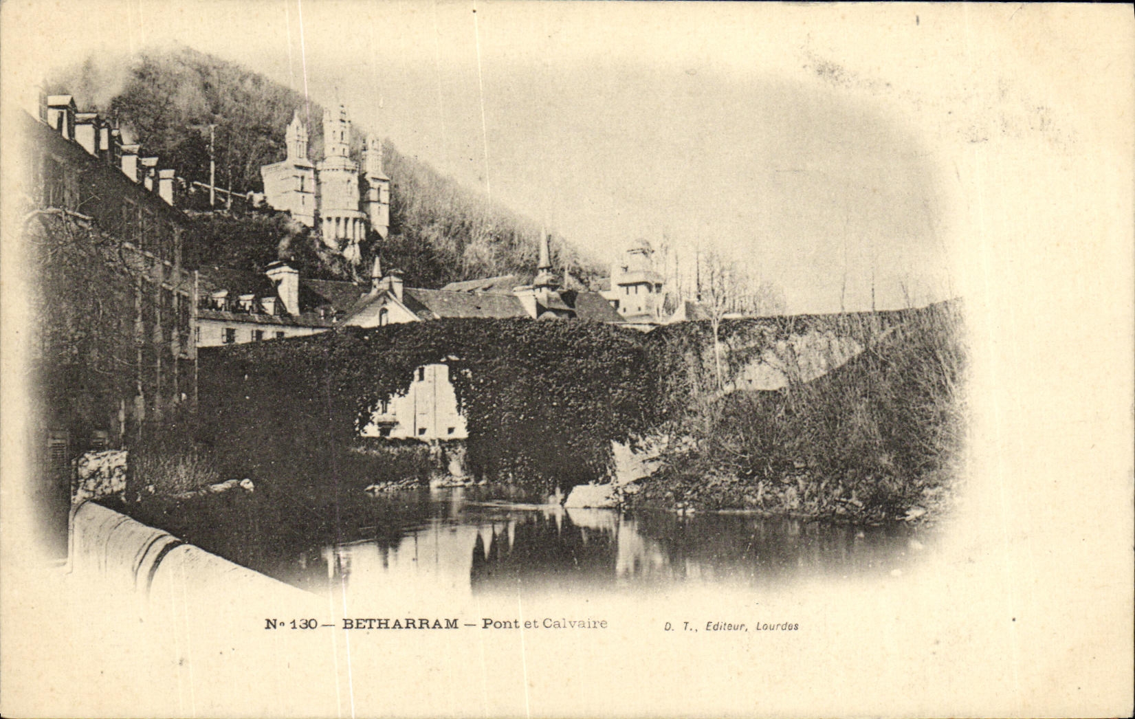CPA Betharram Pont et Calvage