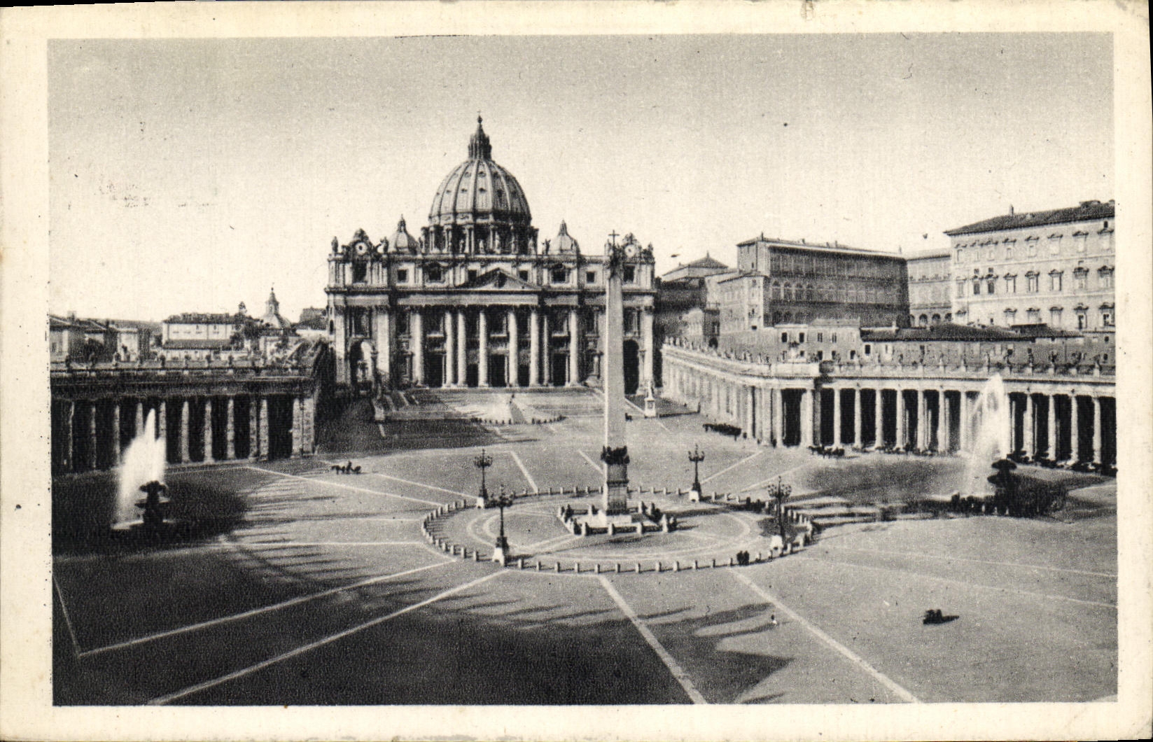 CPA Roma Square and S Peter s Basilo