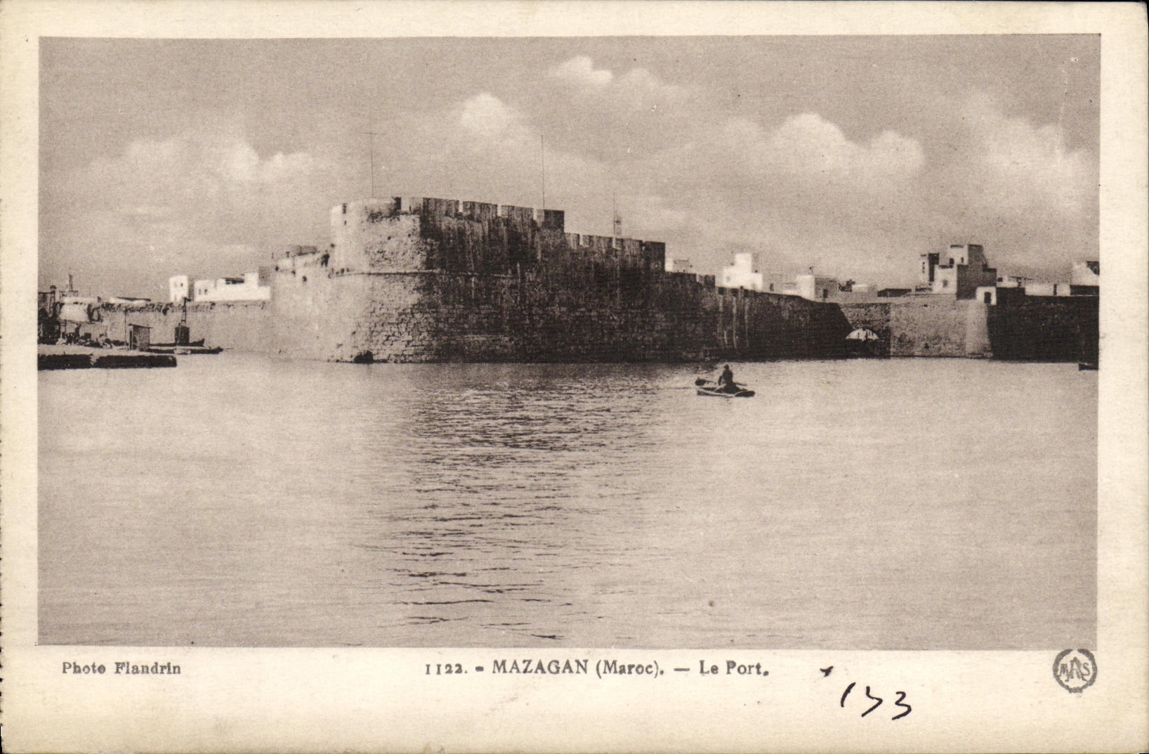 VINTAGE POSTCARD Mazagan the Port
