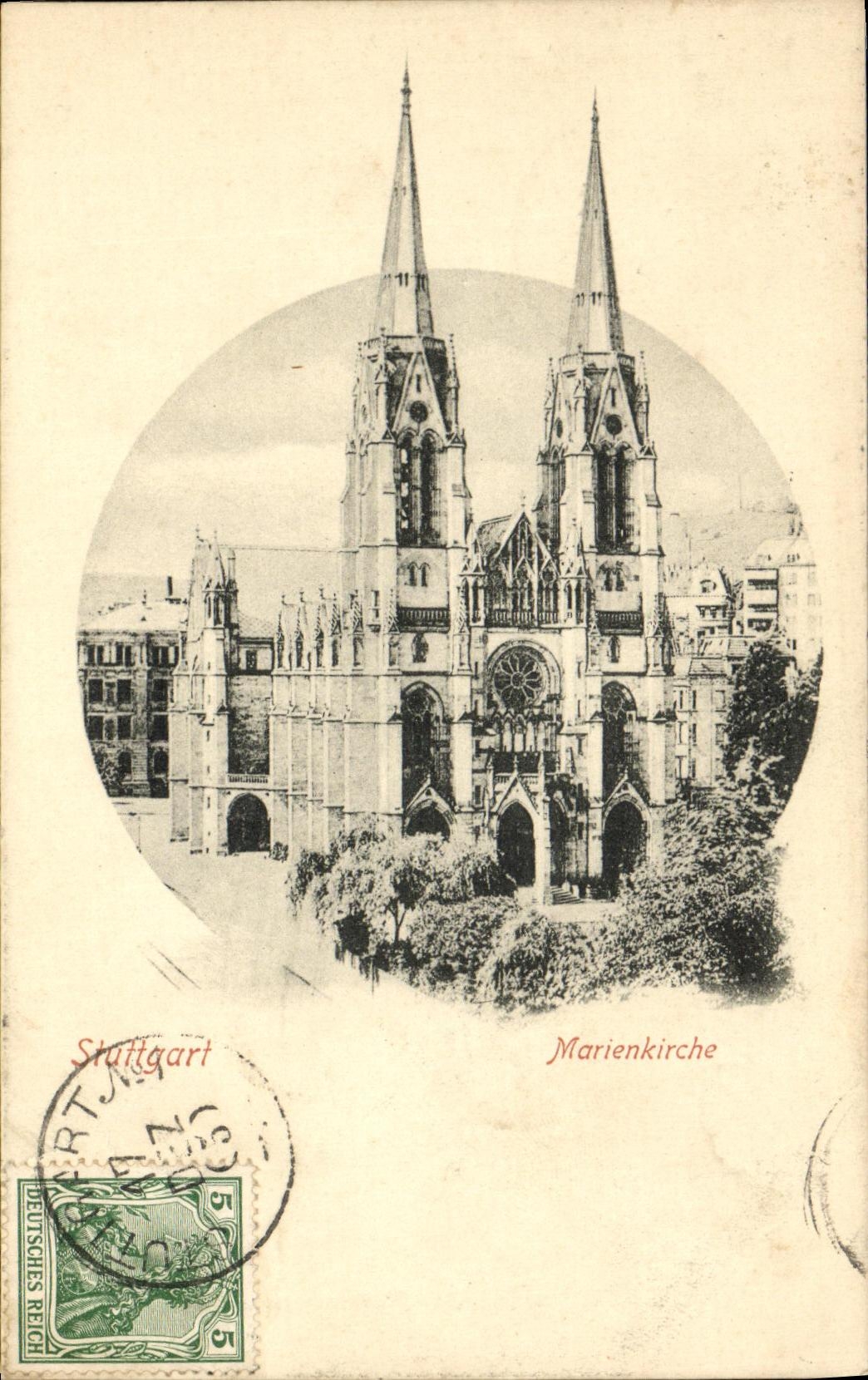 CPA Stuttgart Marienkirche 