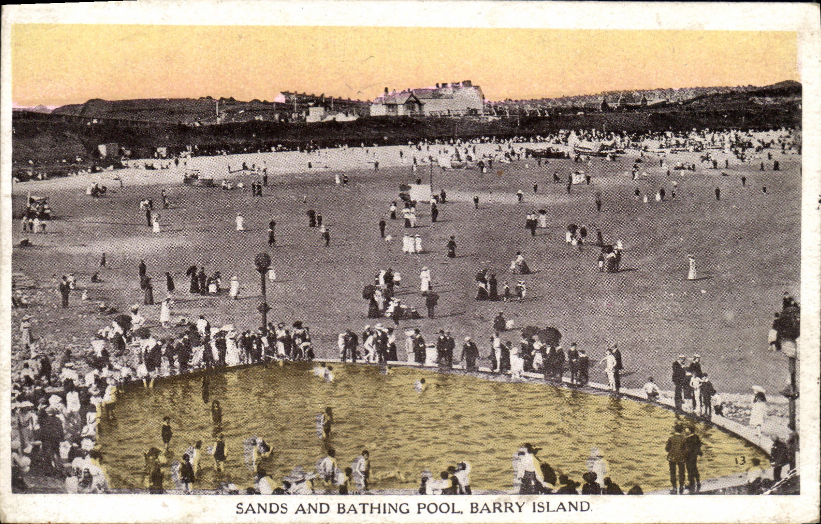 CPA Sands And Bathing Pool Barry Island