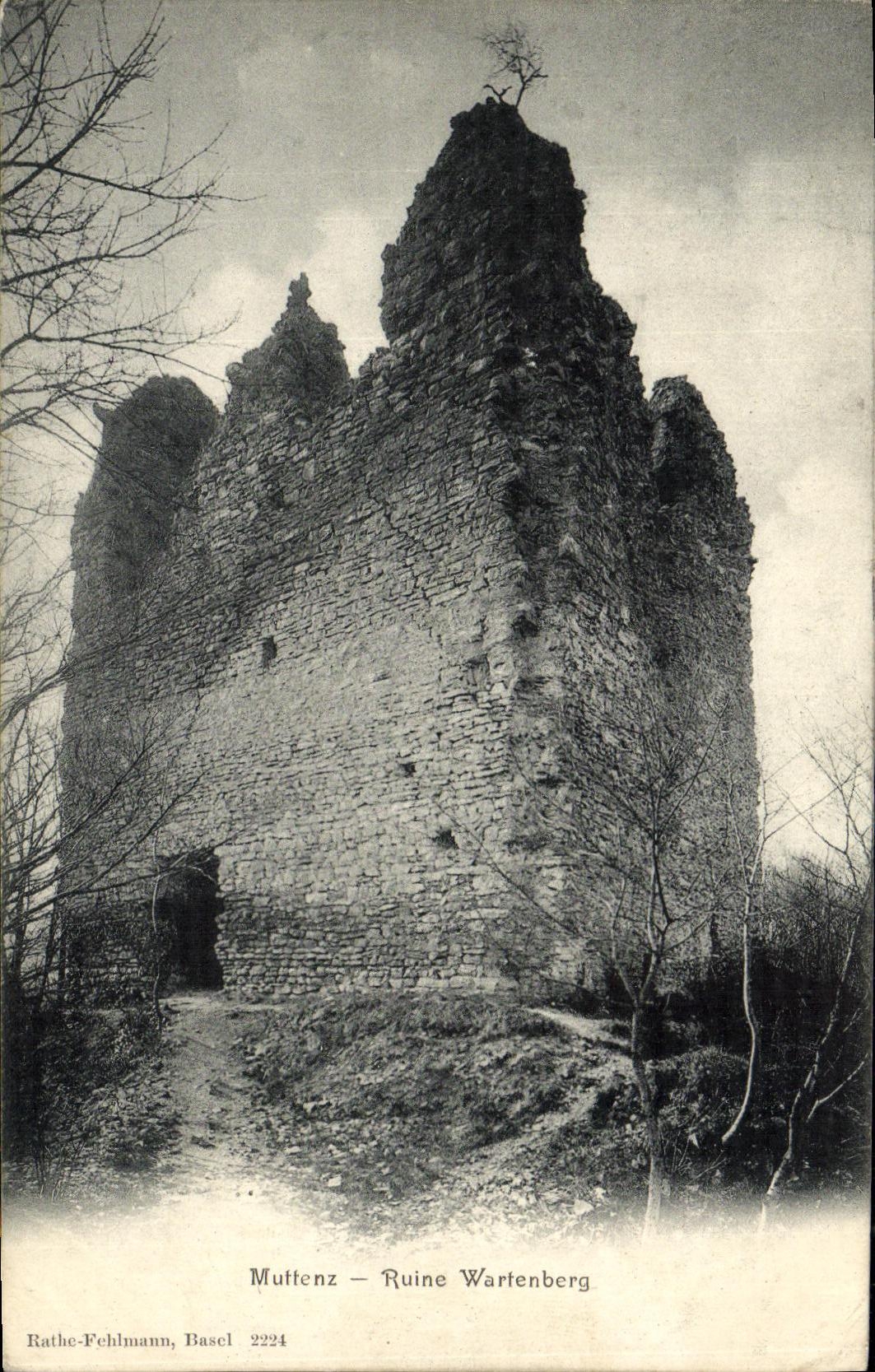 CPA Muttenz Ruine Wartenberg