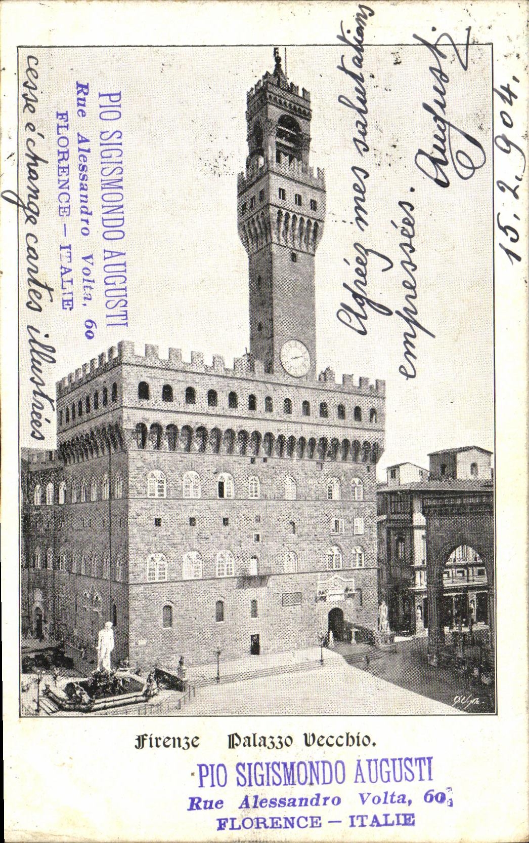 CPA Firenze Palazzo Veccbio