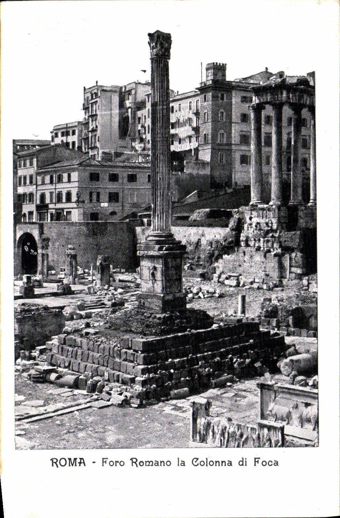 CPA Roma Foro Romano la Colonna di Foca