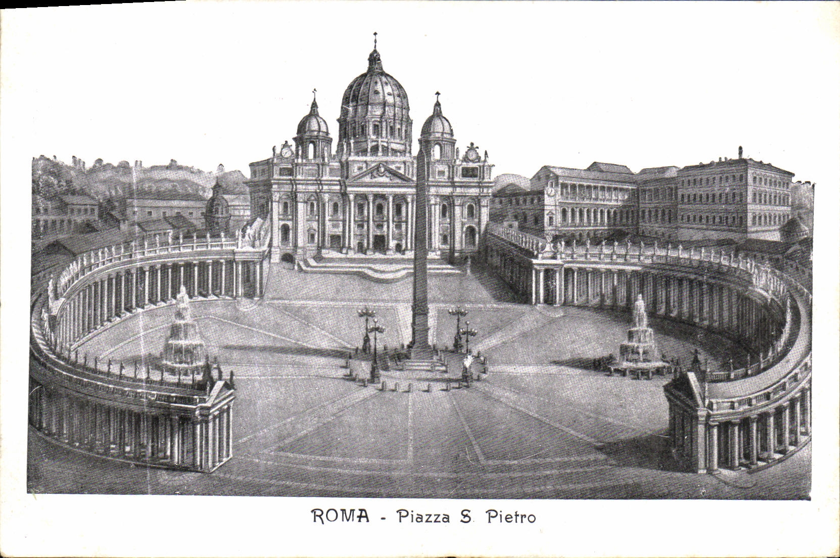 CPA Roma Plazza S Pietro