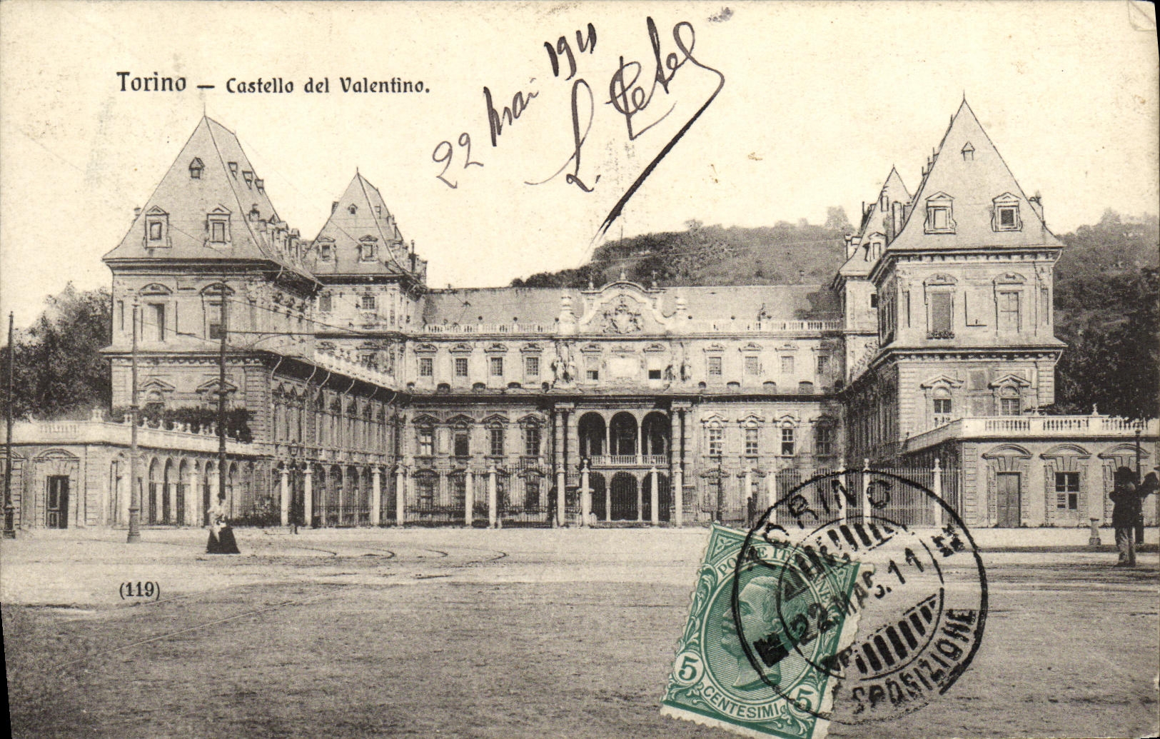 CPA Torino Castello del Valentino