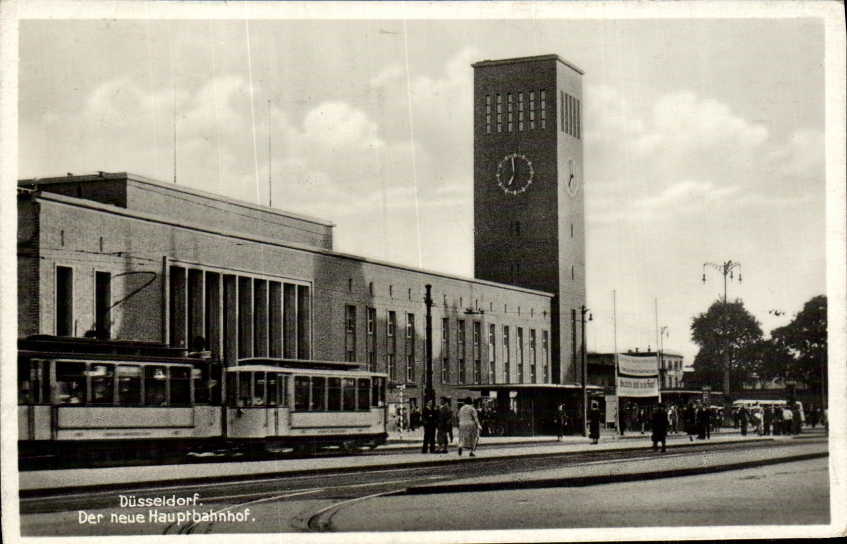 CPA Der Neue Hauptbathnhof Dusseldorf