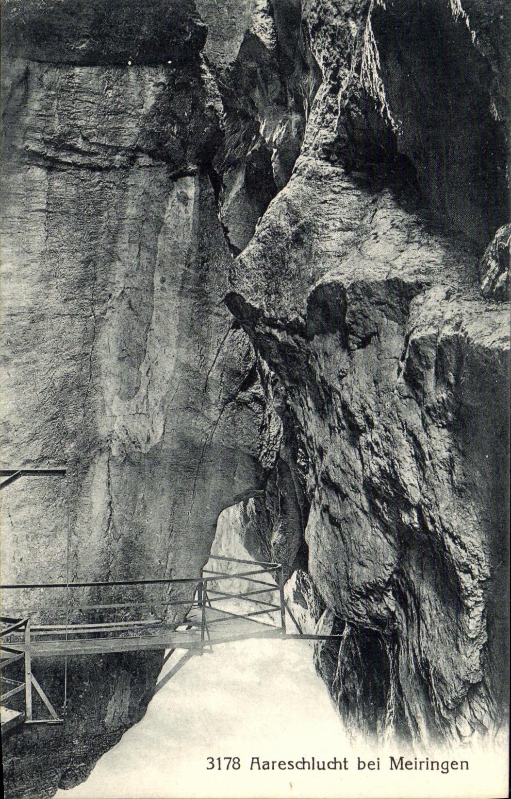 CPA Aareschlucht bei Meiringen