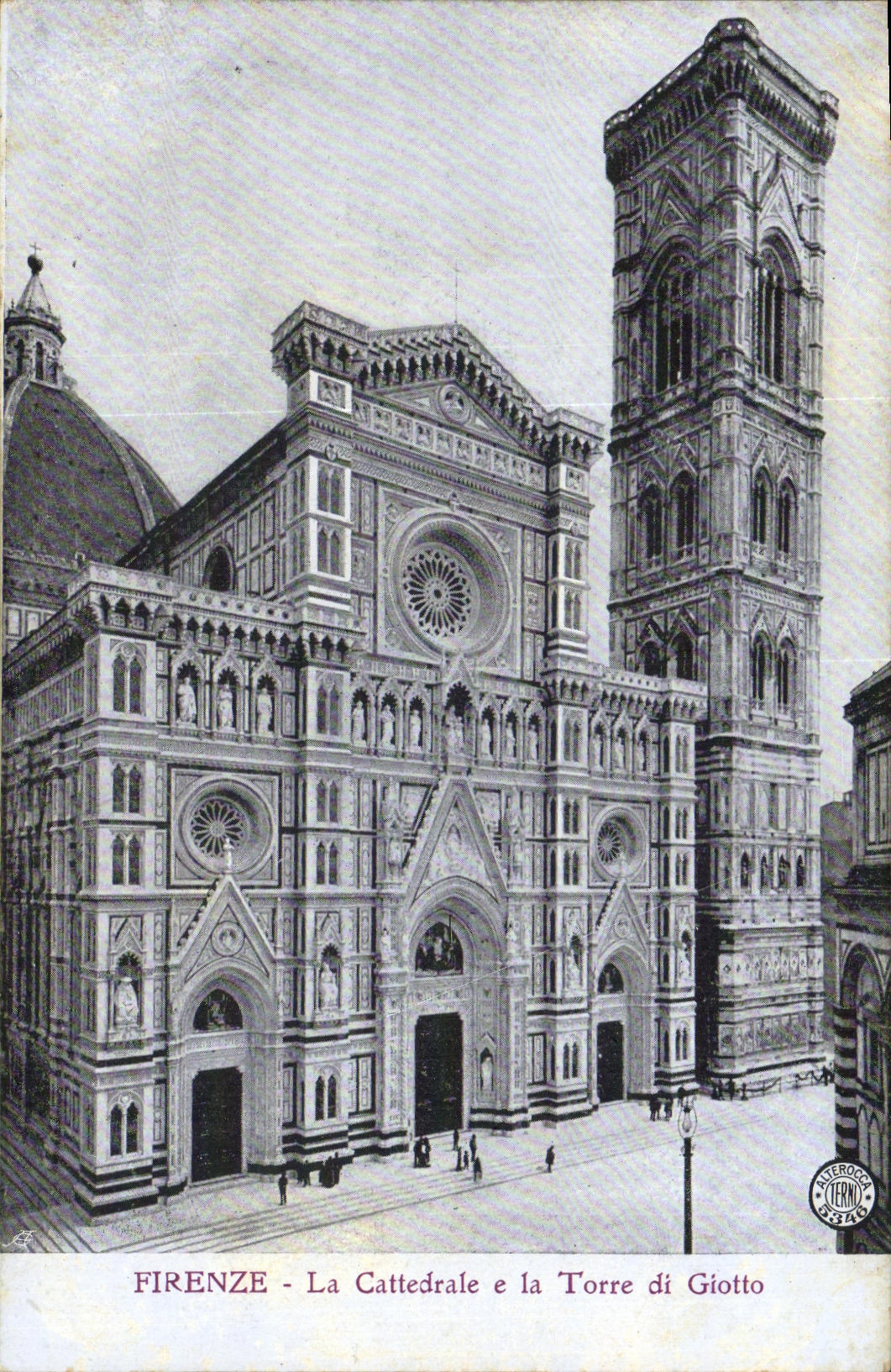 CPA Firenze La Cattedrale e la Torre di Giotto