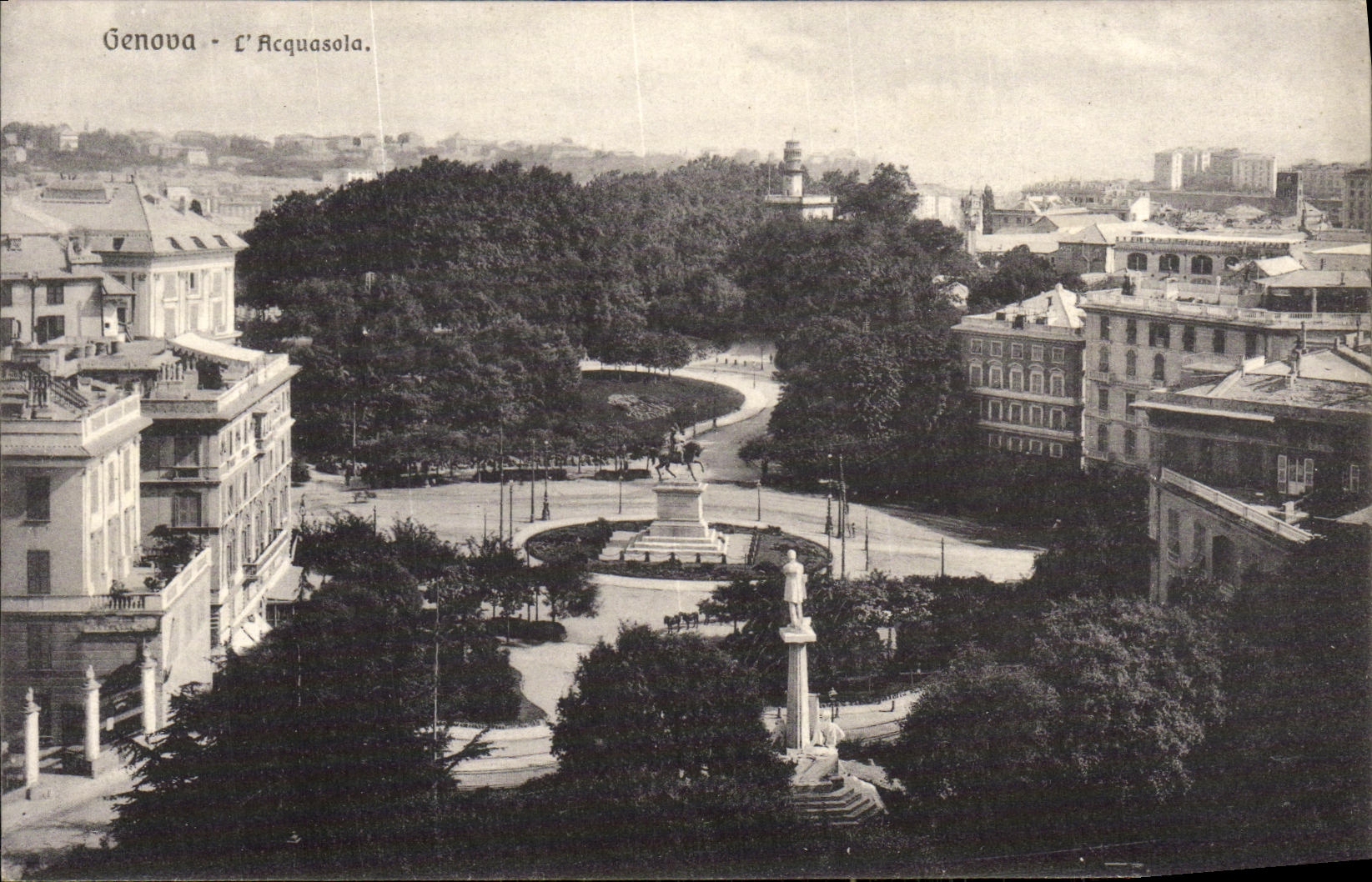 POSTAL Ginebra L Acquasola de la VENDIMIA