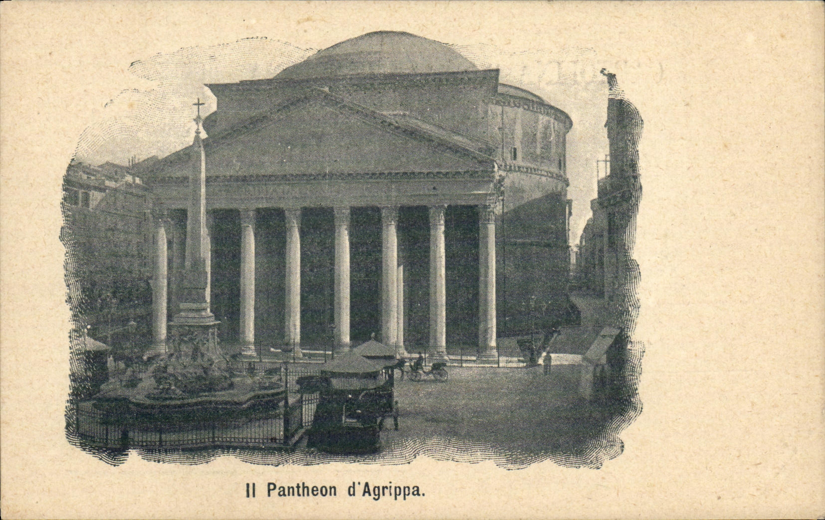 POSTAL de la VENDIMIA el panteon D agarrado