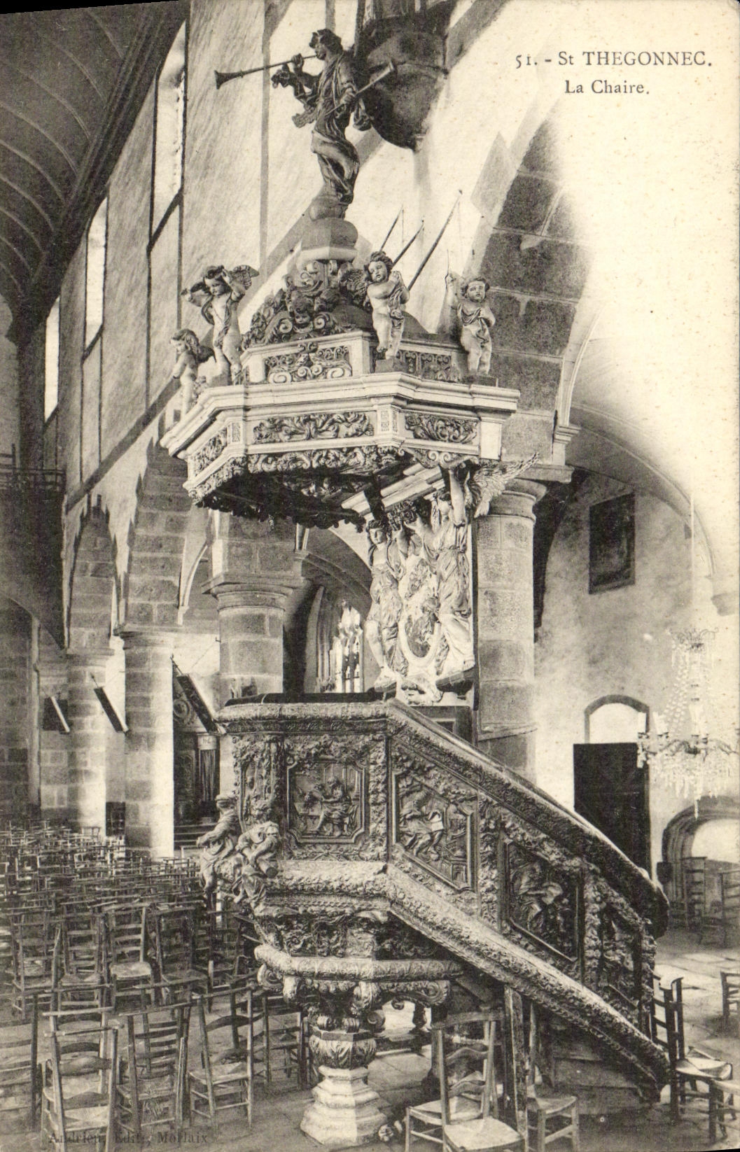 CPA St Thegonnec La Chaire