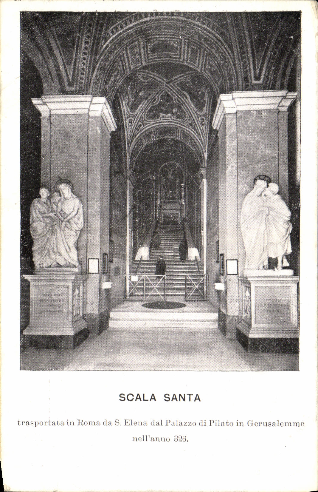 POSTAL Scala Santa de la VENDIMIA