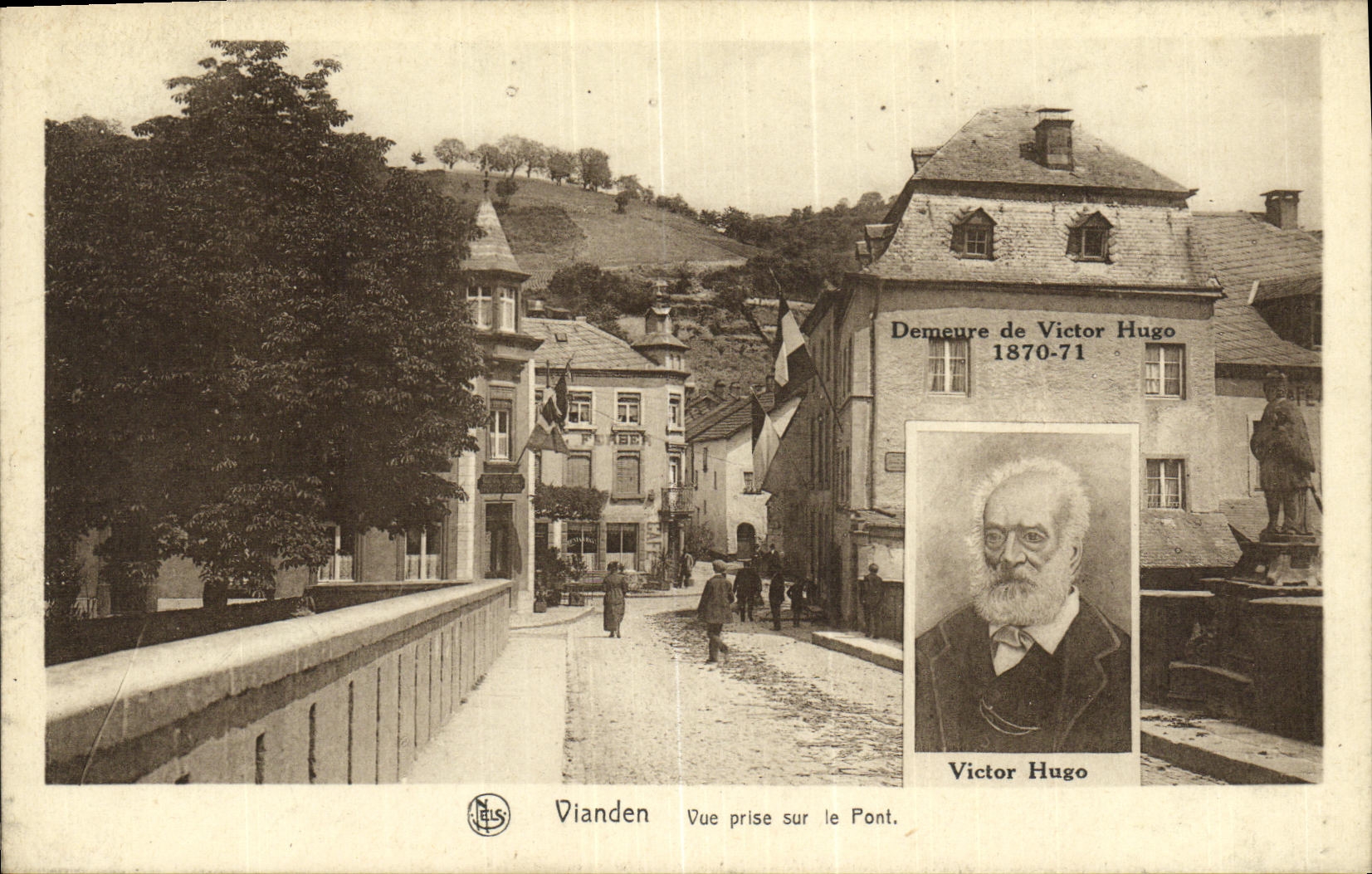 CPA Vianden Vue Prise Sur le Pont Victor Hugo