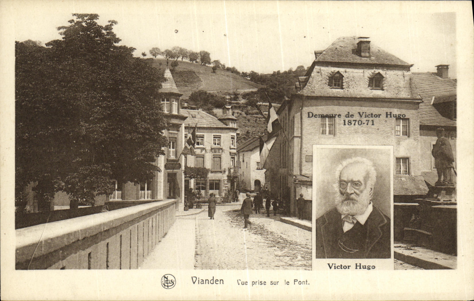 CPA Vianden Vue Prise sur le Pont Victor Hugo