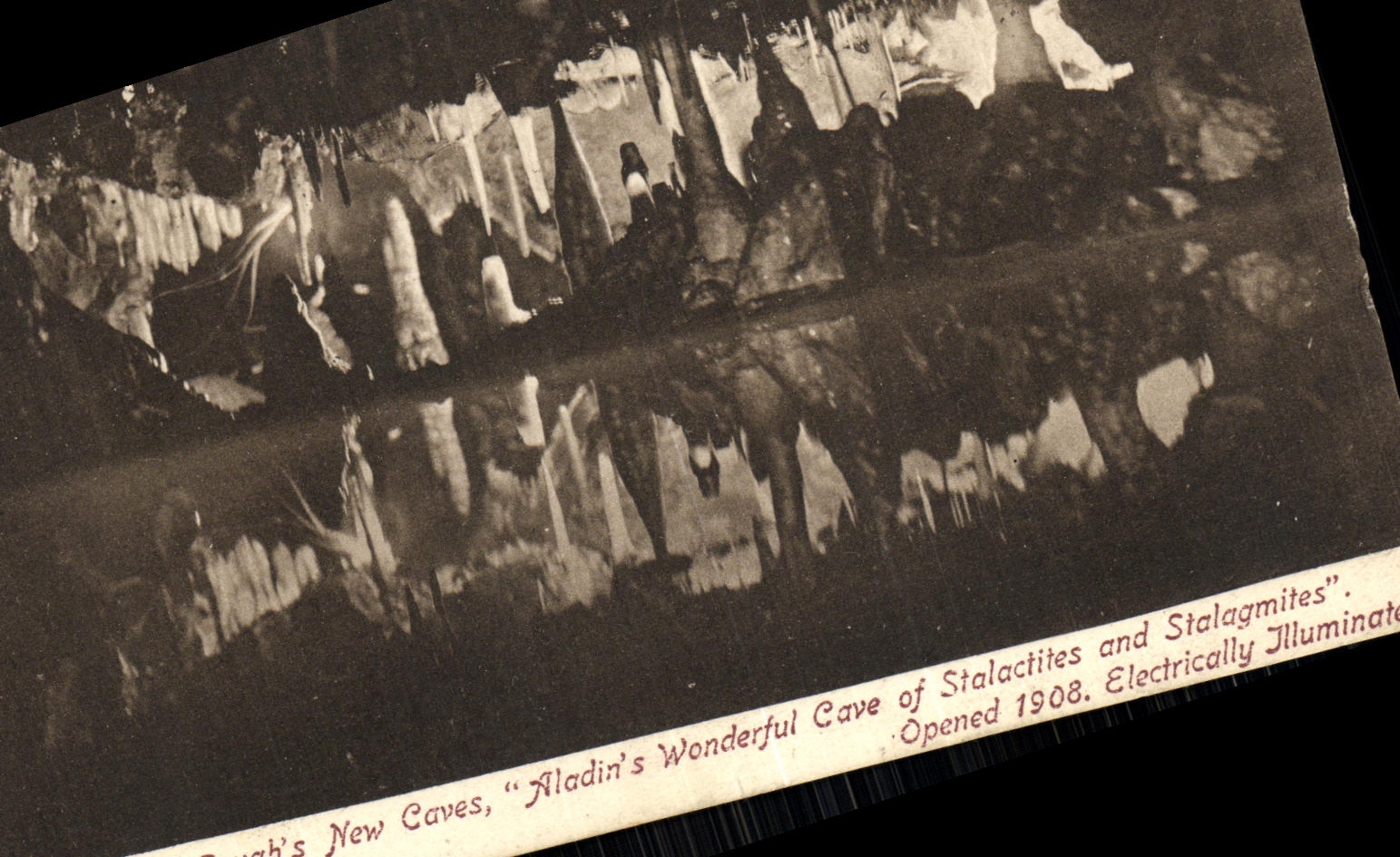 CPA Cheddar New Caves Aladin s Wonderful Cave of Stalactites