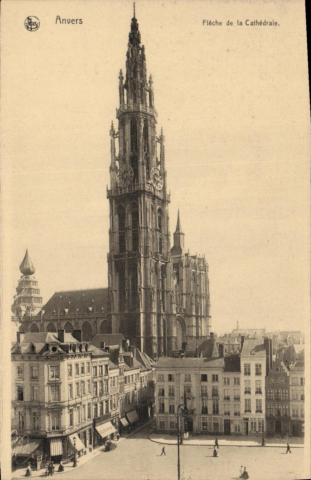 Flecha de Amberes de la POSTAL de la VENDIMIA de la catedral