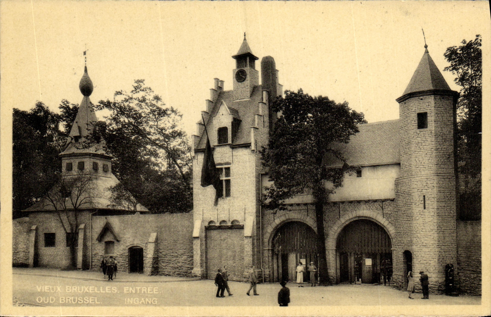 VENDIMIA Bruselas entrada POSTAL