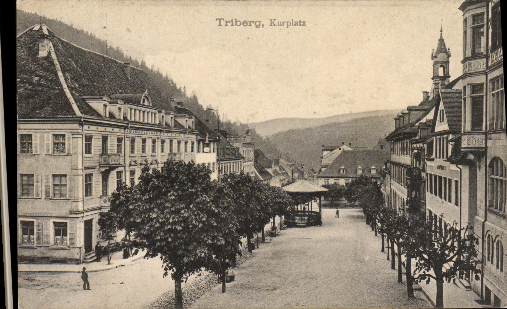 CPA Triberg kurplatz