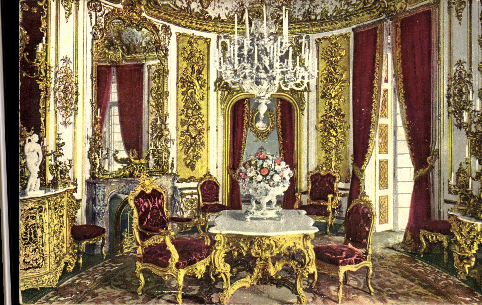 CPA Kgl Schloss Speisezimmer