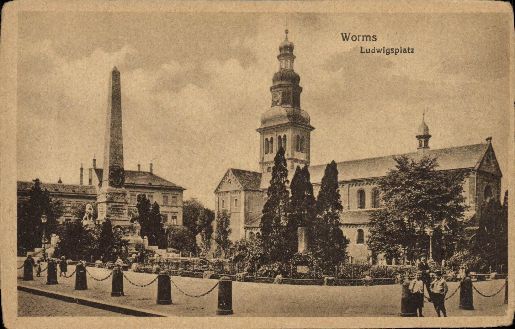 CPA Worms Ludwigsplatz