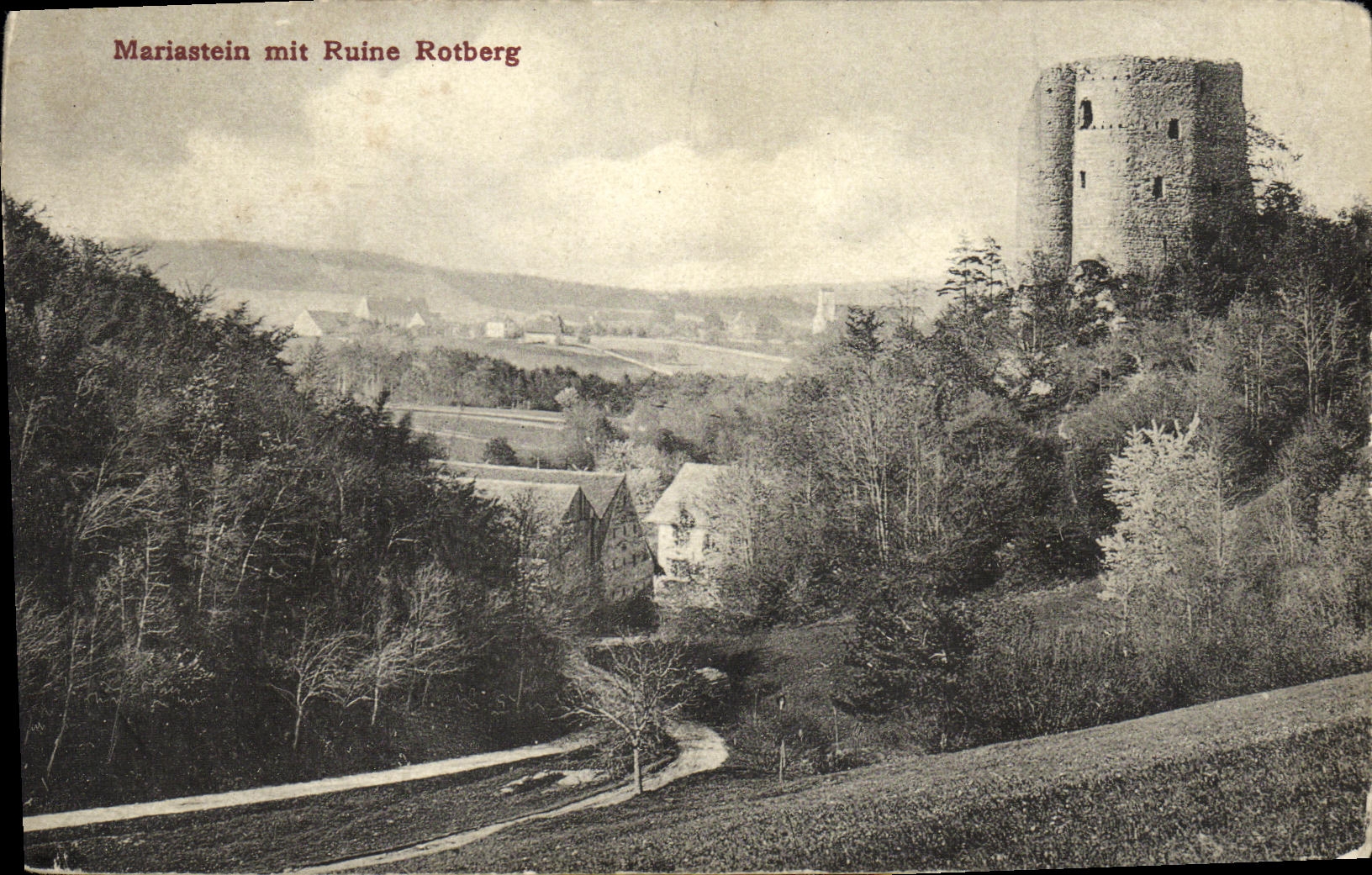 CPA Mariastein Mit Ruine Rotberg