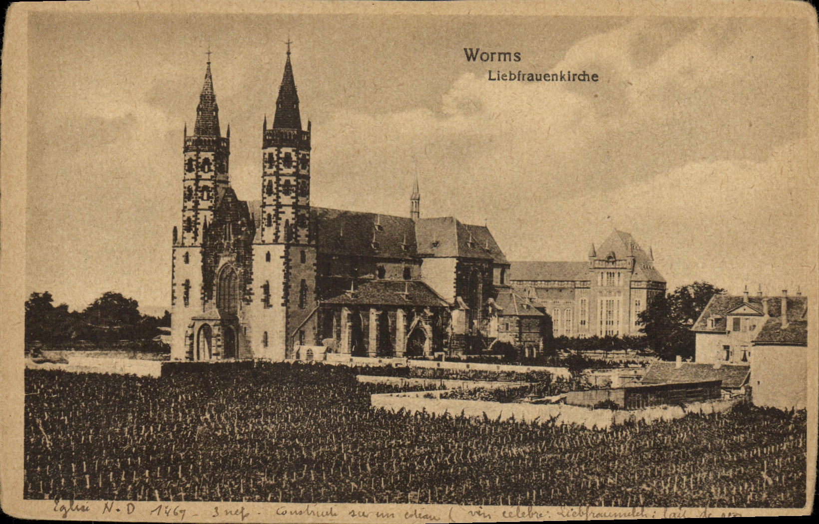 CPA Worms Liebfrauenkirche