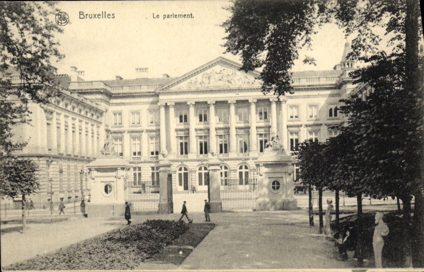 POSTAL Bruselas Partement de la VENDIMIA