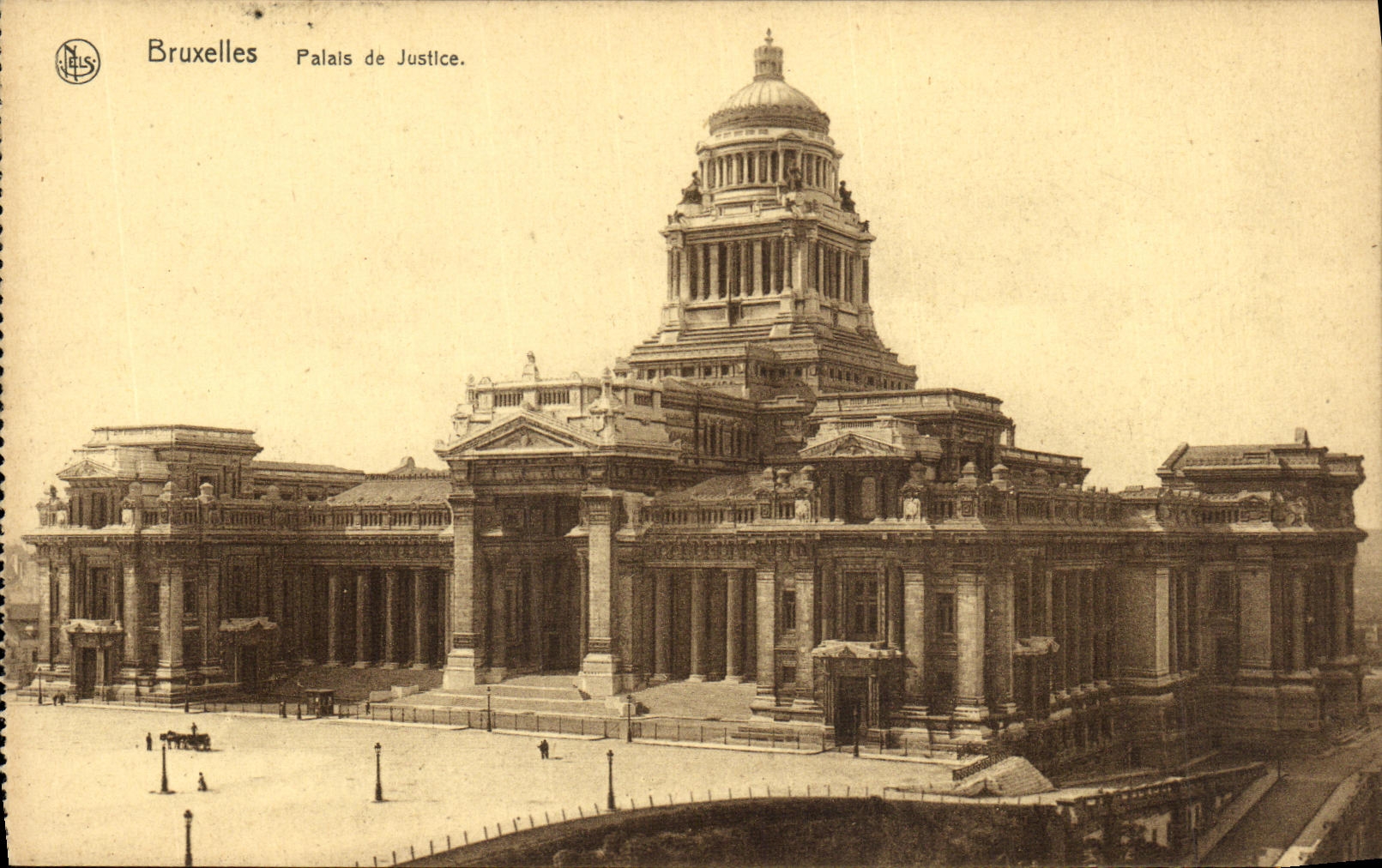 Paladar de Bruselas de la POSTAL de la VENDIMIA de Justlce