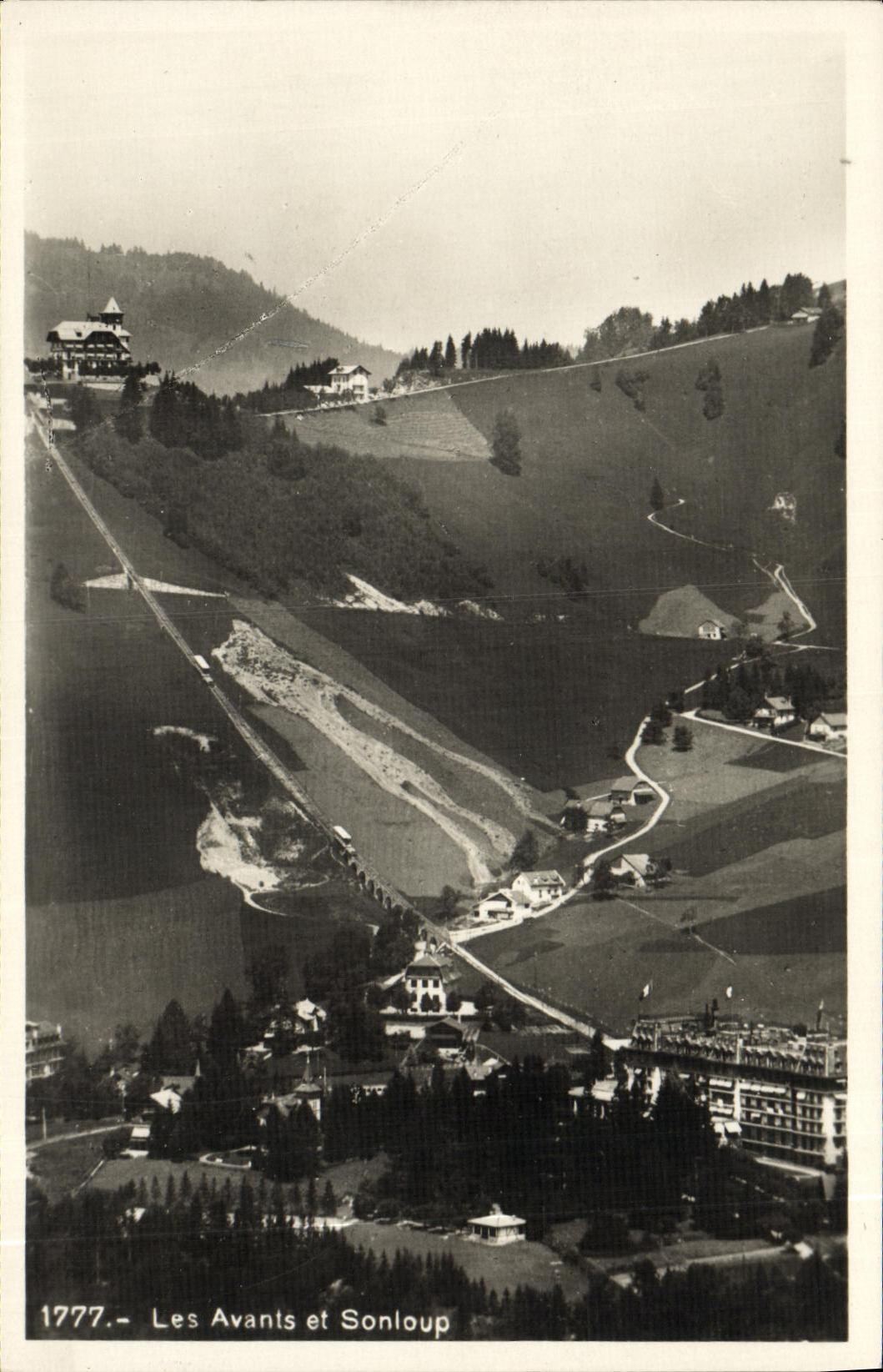 CPA Les Avants et Sonloup