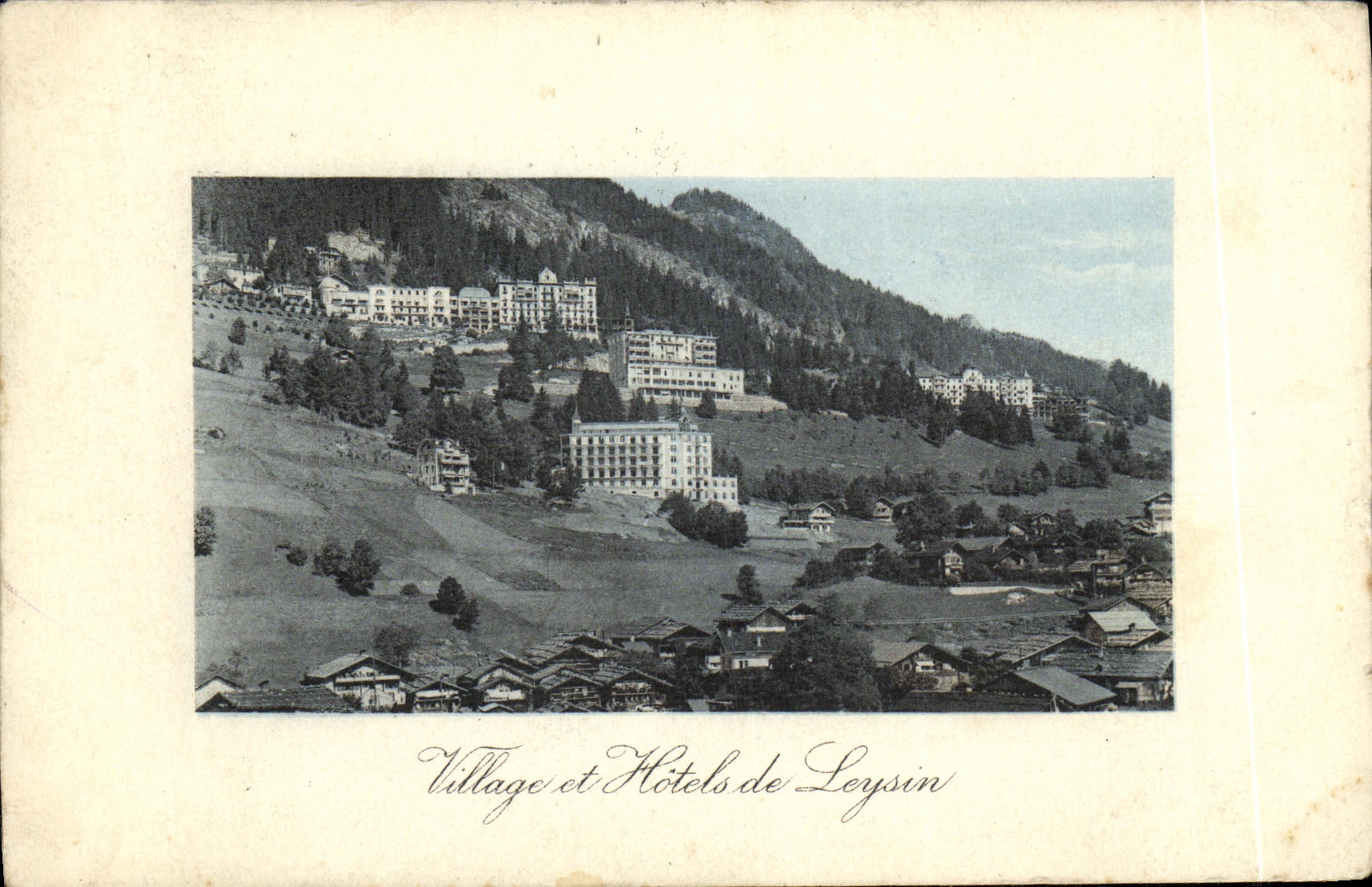 CPA Village et hotels de Leysin