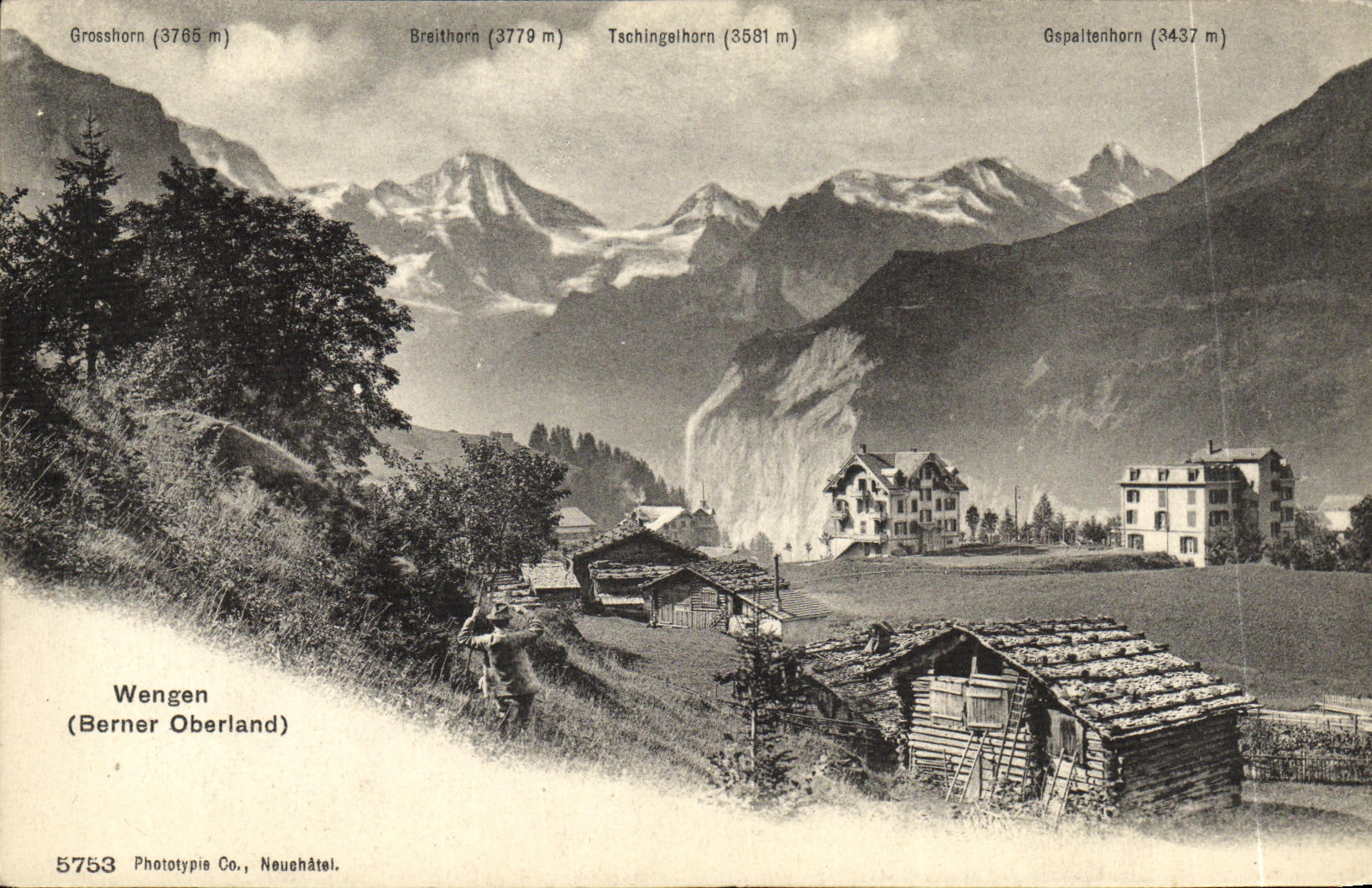 CPA Wengen Berner Oberland 