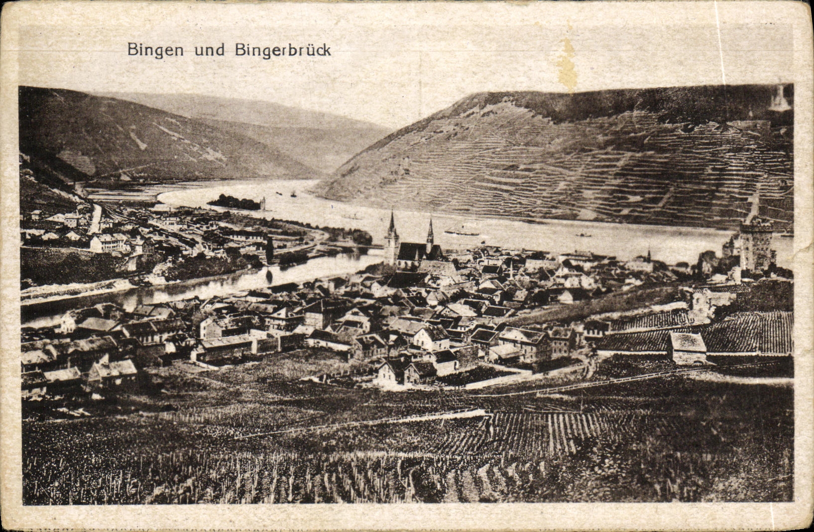 CPA Bingen Und Bingerbruck