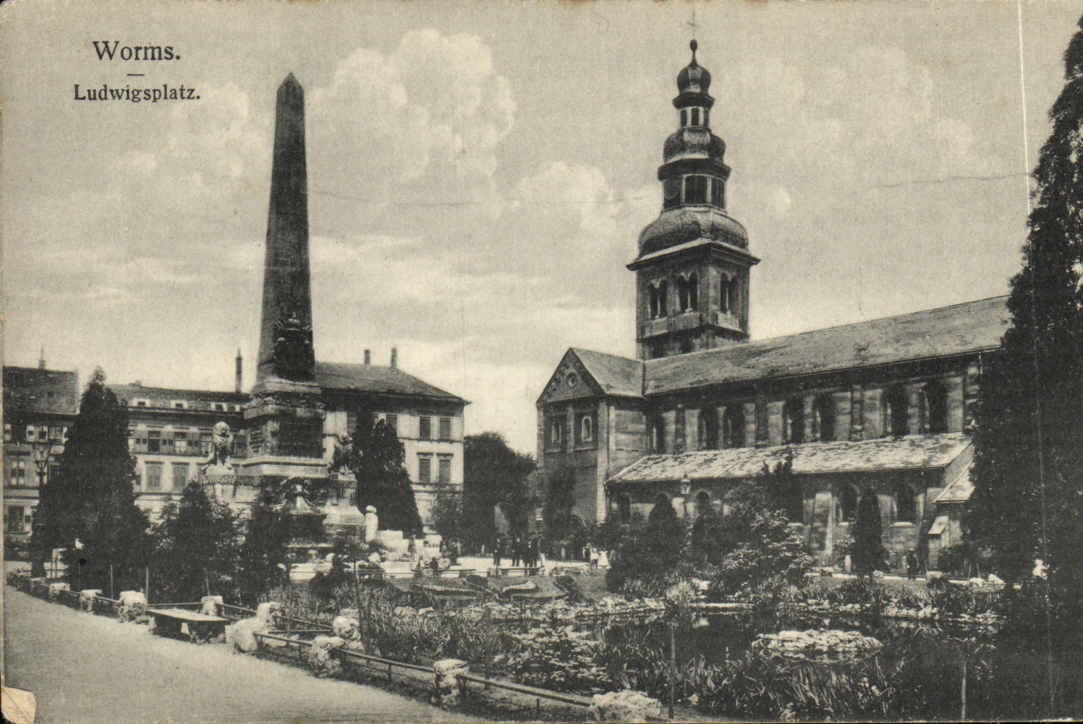 CPA Worms Ludwigsplatz