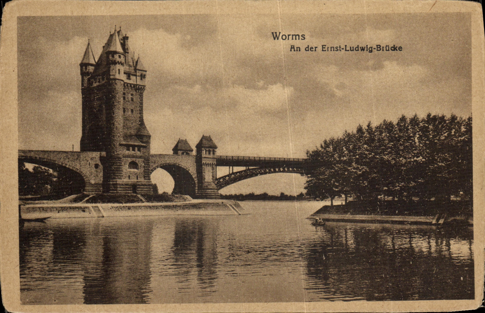 CPA Worms An der Ernst Ludwlg Brucke