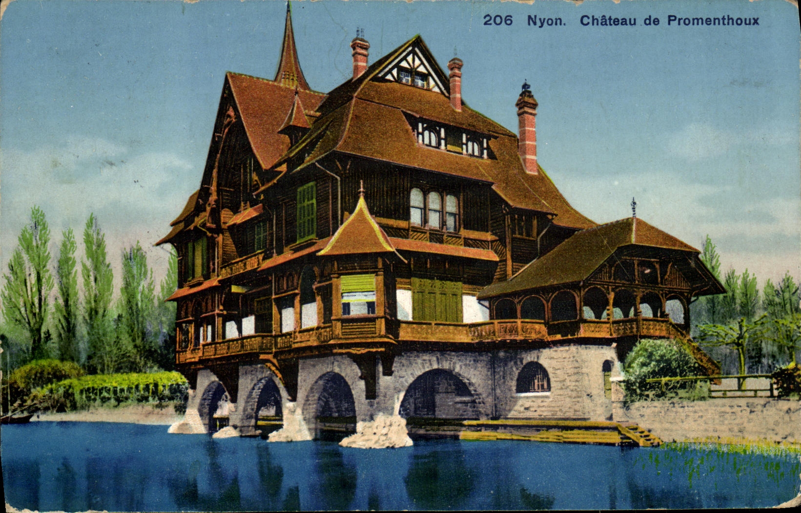 CPA Nyon Chateau de Promenthoux