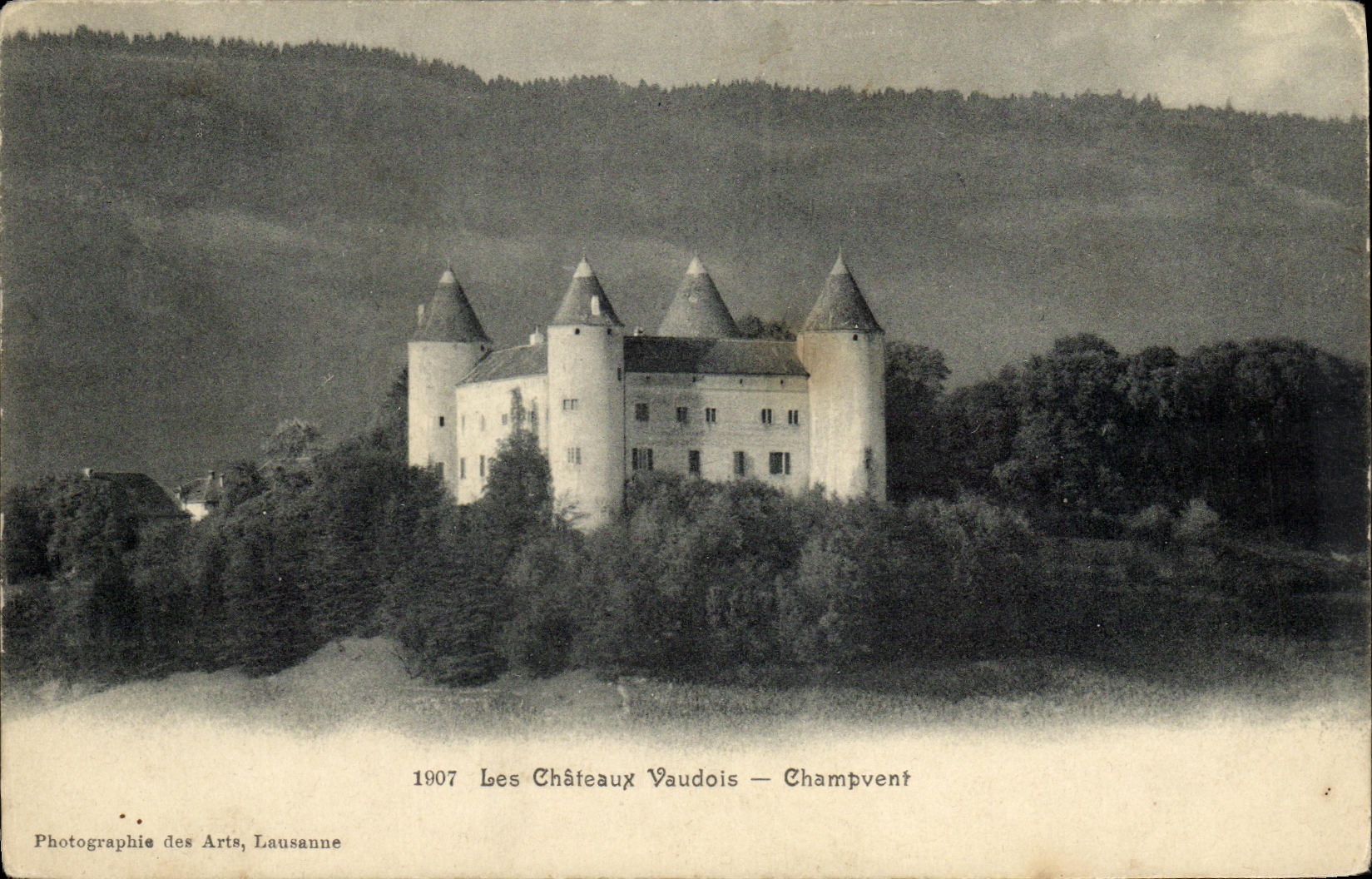 CPA Les Chateaux Vaudois Champvent