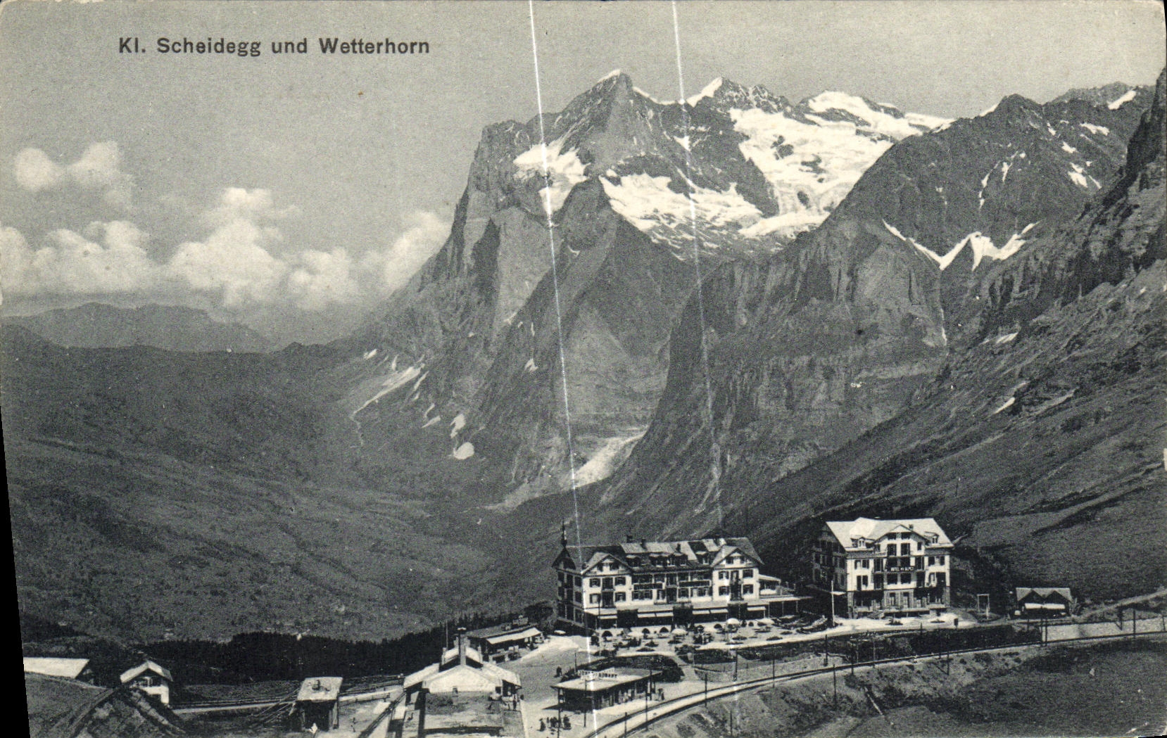 CPA Scheidegg Und Wetterhorn