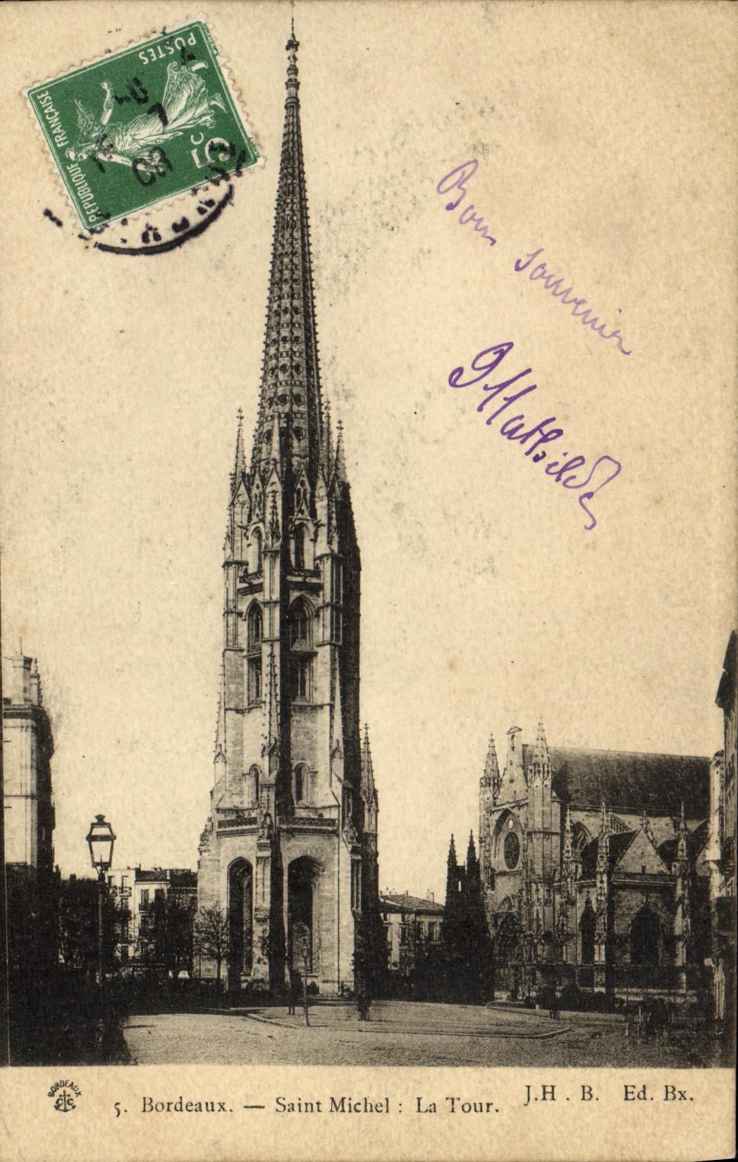 CPA Bordeaux Saint Michel La Tour