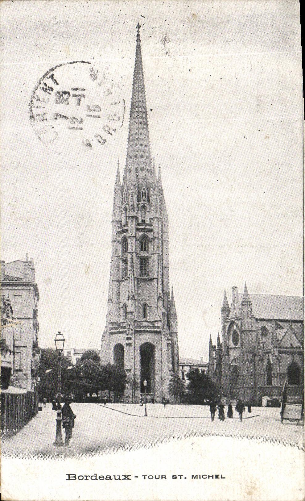 CPA Bordeaux Tour St Michel