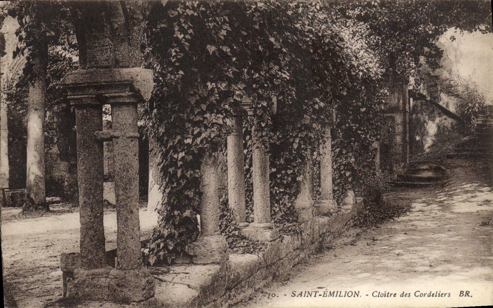 CPA Saint Emillion Cloitre des Cordetiers