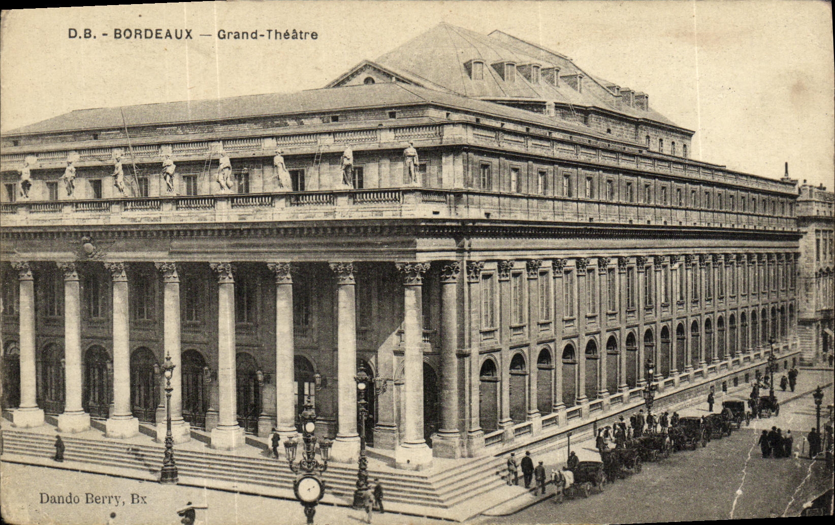 CPA Bordeaux Grand Theatre