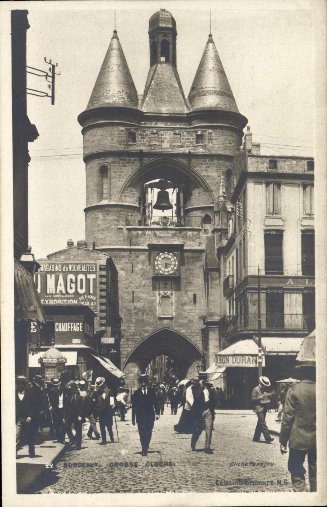 CPA Bordeaux Grosse cloche 