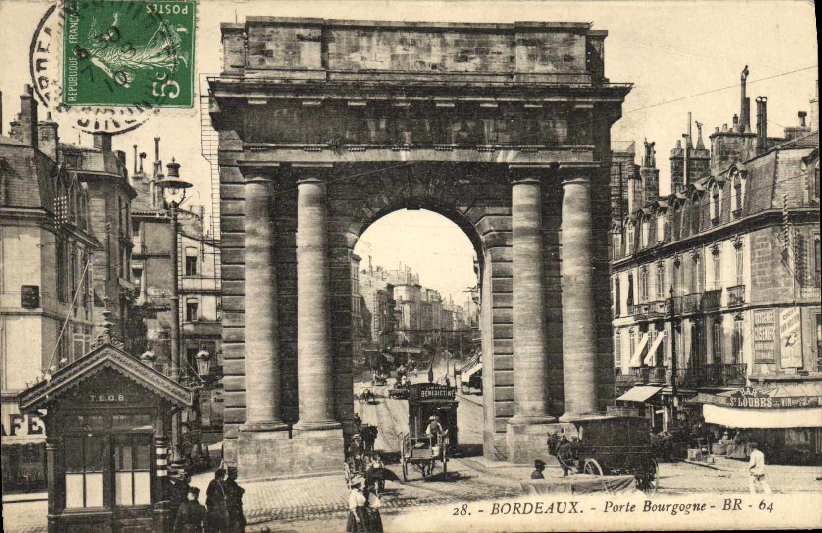 CPA Bordeaux Porte Bourgogne