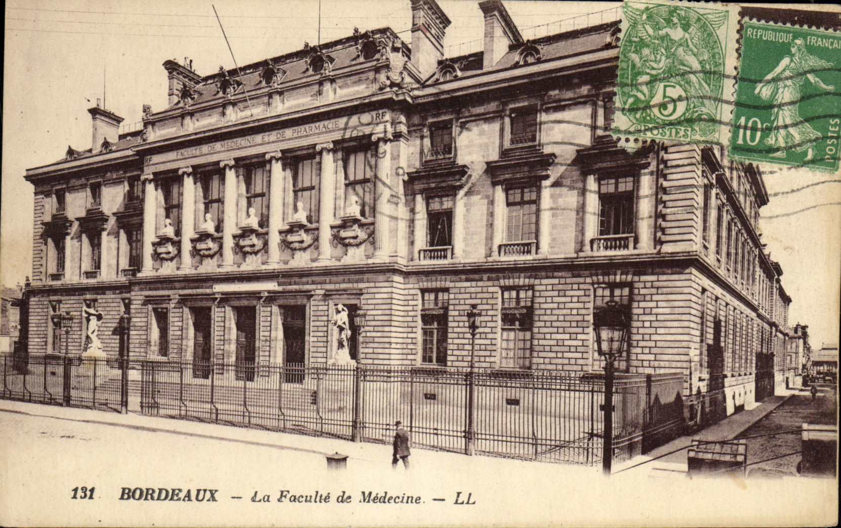 CPA Bordeaux La Faculte de Medecine