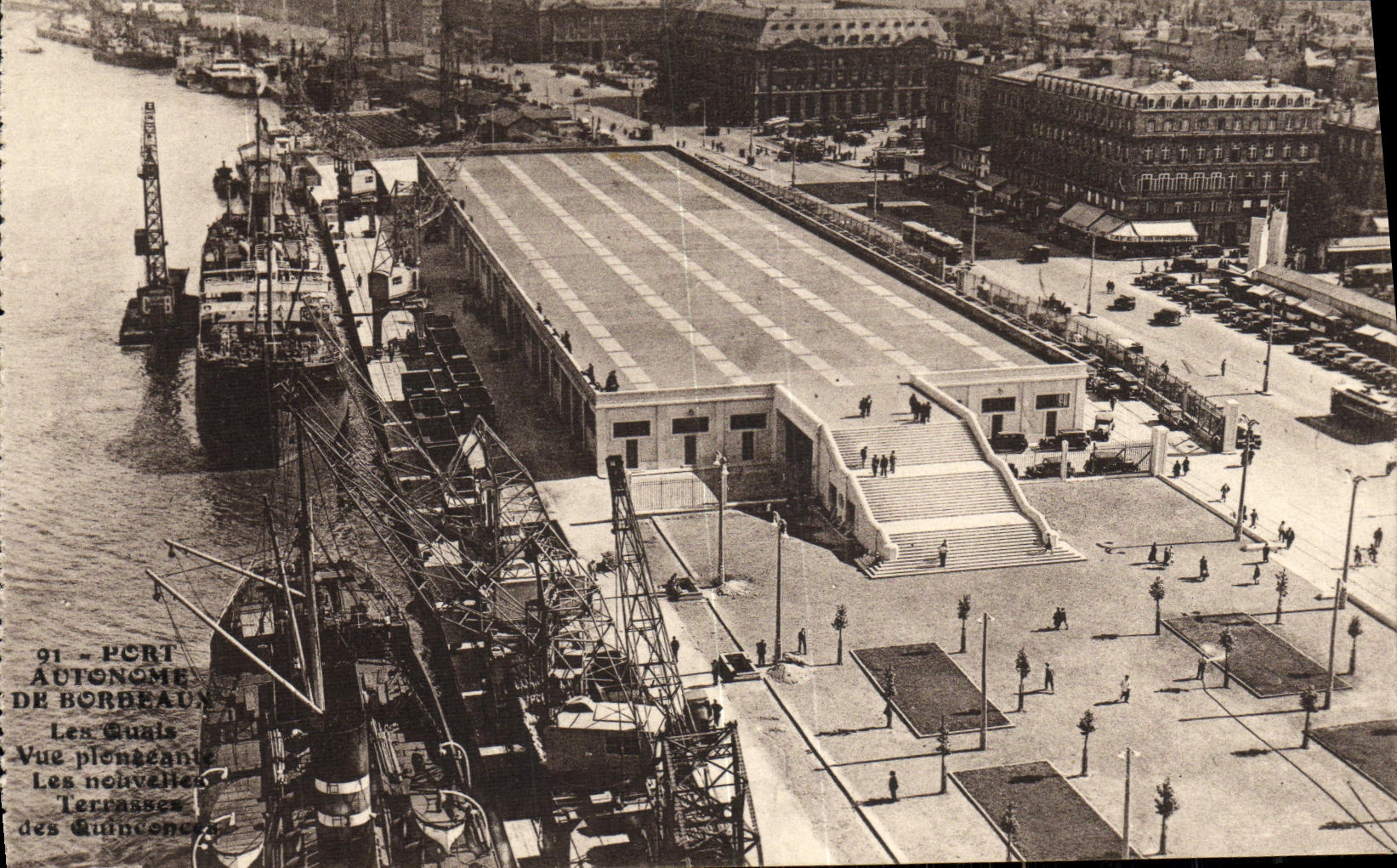 CPA Port Autonome de Bordeaux Bateaux
