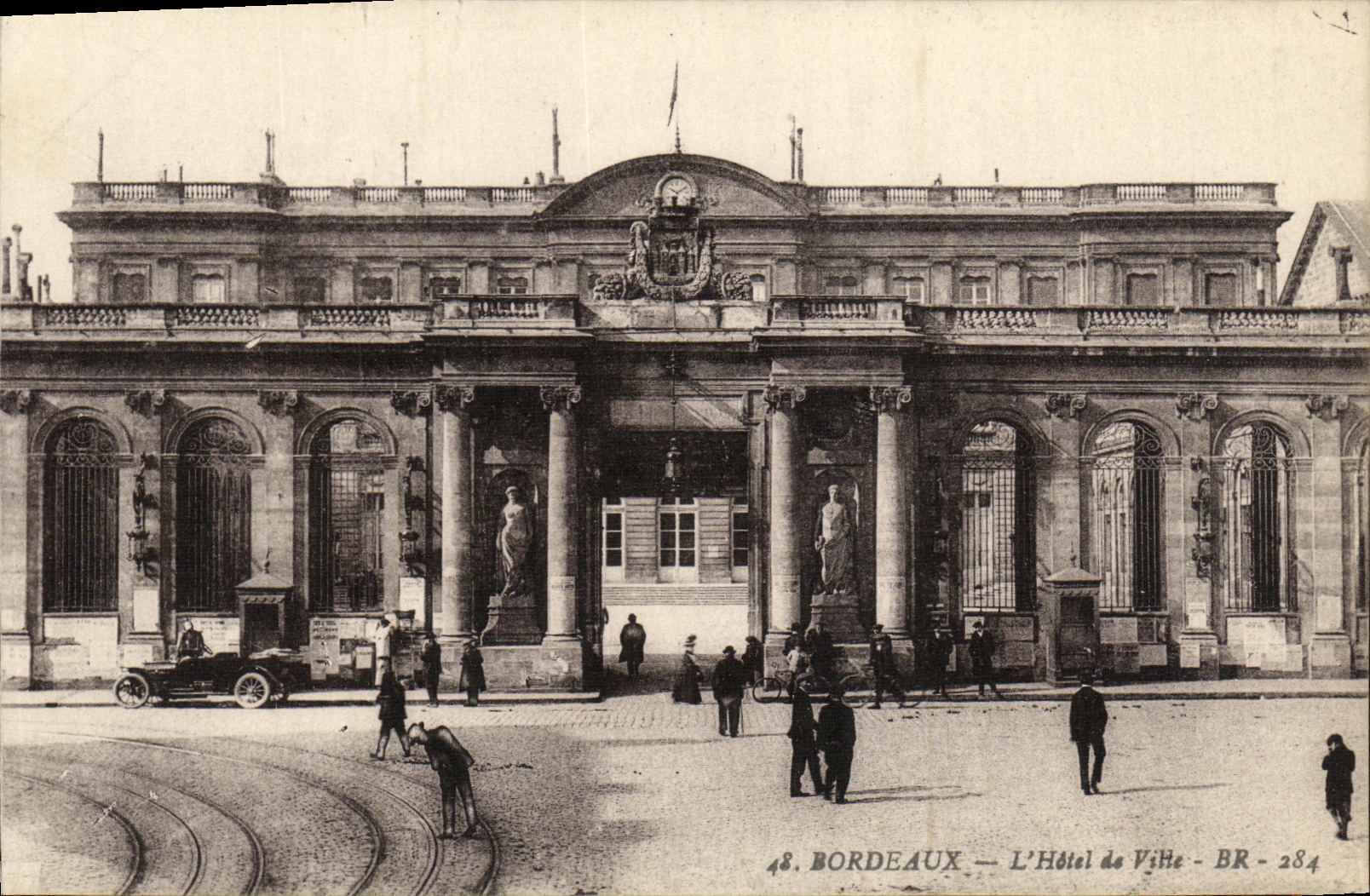 CPA Bordeaux L Hotel de Ville