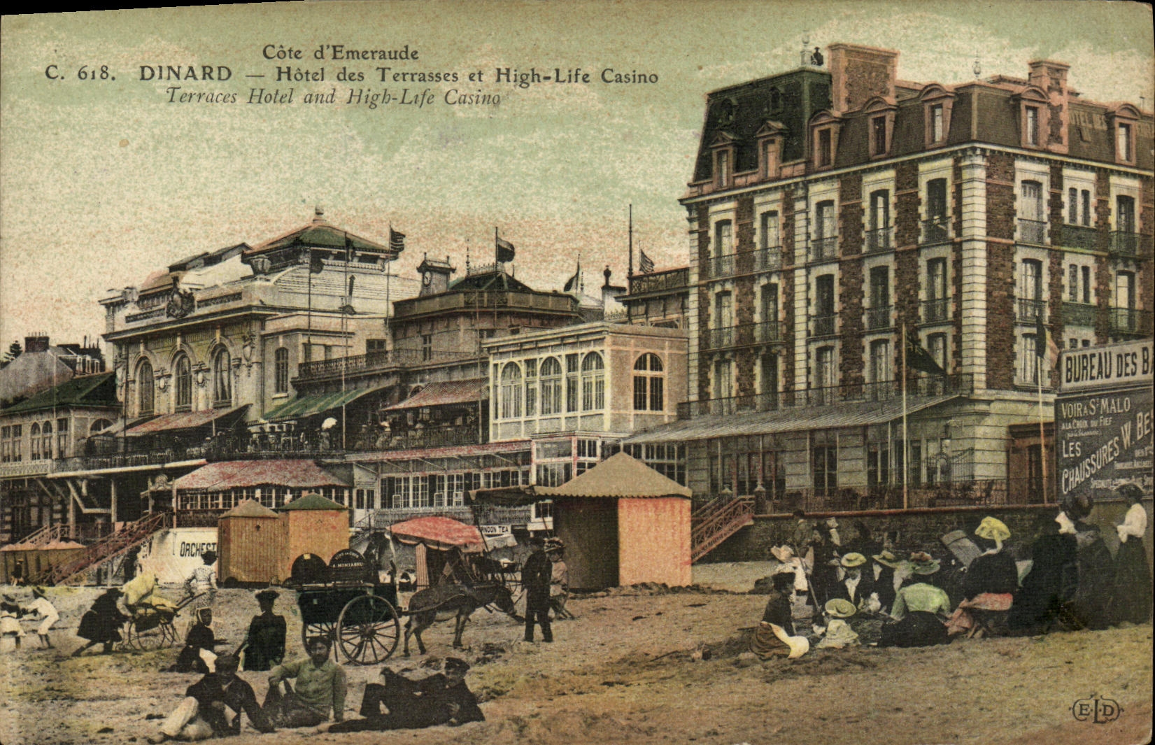 CPA Dinard Hotel des Terrasses et High Life Casino