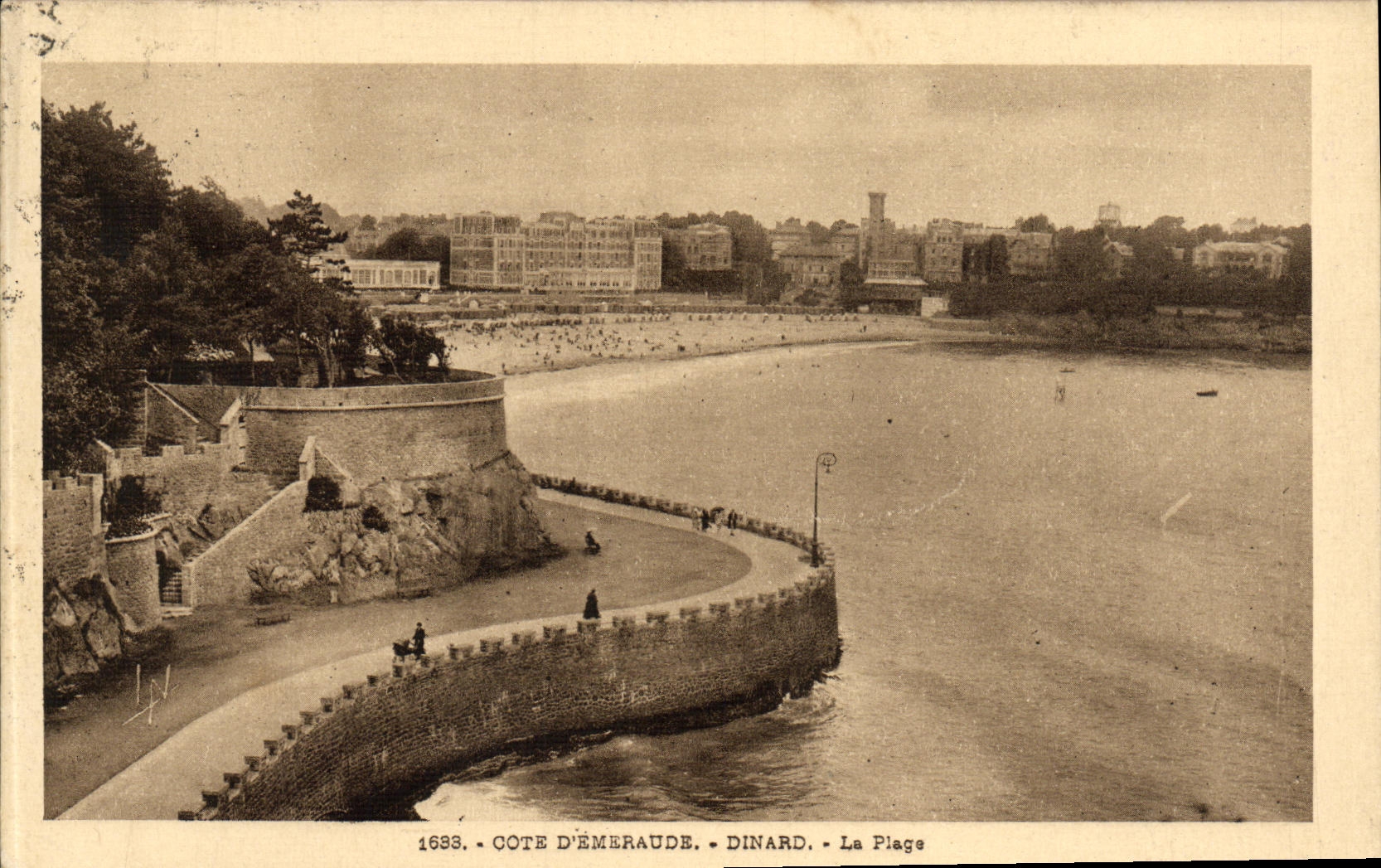 CPA Cote d Emeraude Dinard La Plage