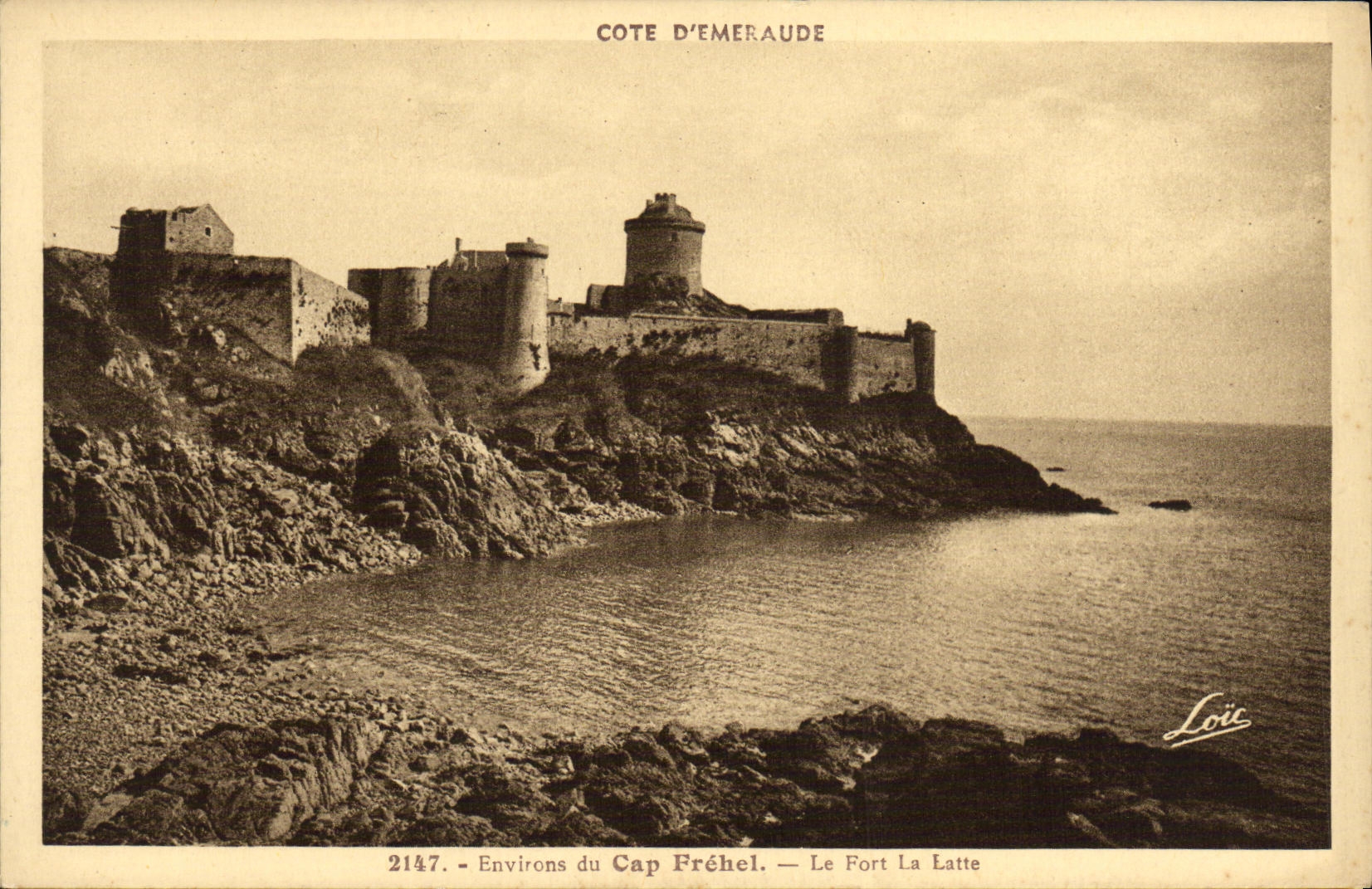 CPA Environs du Cap Frehel Le Fort la Latte